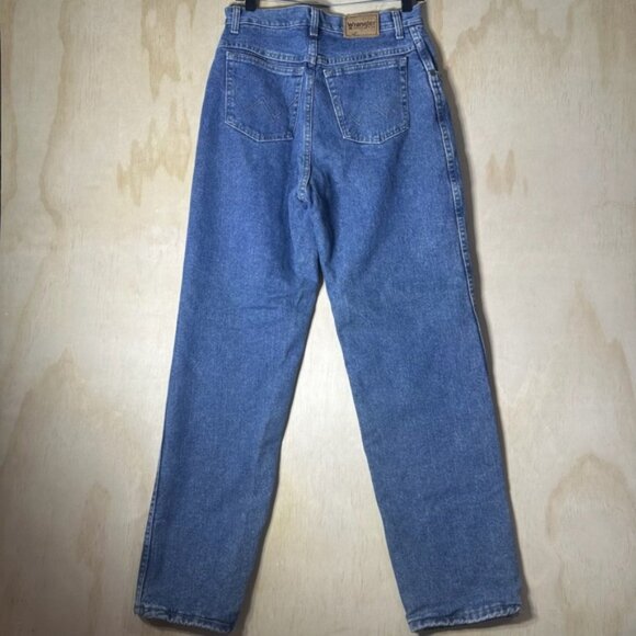 Wrangler Rugged Wear Jeans Flannel Lined Women’s Size 9 Inseam 32” - Picture 9 of 13